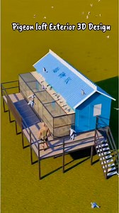 78K views · 906 reactions | Pigeon Loft Exterior 3D Design #3ddesign #racingpigeons #pigeonracing #pigeonexterior #racingpigeonsloft | Topflight Racing Pigeon Loft | Facebook