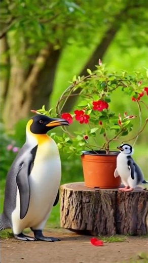 5 Sweet Moments Of Penguin Parents Showing LOVE To Their Babies