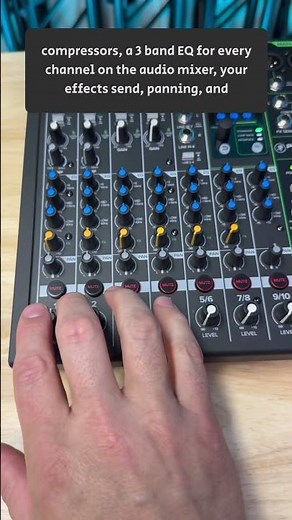 Mackie ProFX10v3+ Audio Mixer Overview #audiomixer #profx10v3+