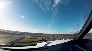 Boeing 737 stunning takeoff Iceland