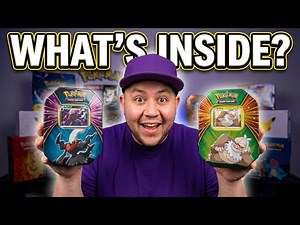 Whats inside Darkrai And Slaking Triple Whammy Tin