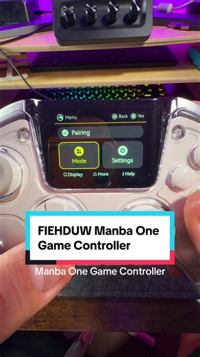 The FIEHDUW Manba One Game Controller is incredible. Feature packed, versatile, budget friendly and really good looking. #tinoreviews #manbaone #gamertok #newyearnewme #tiktokshopcreatorpicks