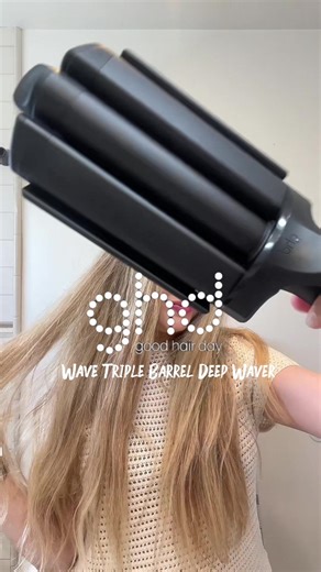 Ghd New Wave Triple Barrel Deep Waver Tutorial