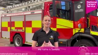 Firefighters respond to emergency call outs, search and rescue incidents and road traffic accidents. They also give advice on fire safety. 💰 £28,000 - £42,000 ⏰ 42 to 48 hours a week Hear from Samaia, a firefighter with South Yorkshire Fire & Rescue, by heading to the job profile 👇 https://ow.ly/VOmy50UrK2I #999Day #EmergencyServicesDay | National Careers Service