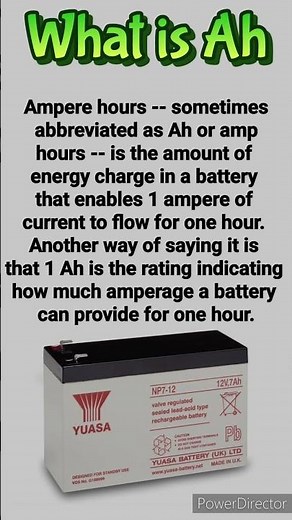 What is Ah | Battery Ah meaning | JJ #electrical