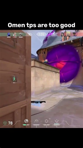 Valorant Omen Teleport #valorant #omen