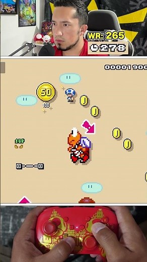 Optimizing my own WORLD RECORD!! #supermariomaker2 #mariomaker2