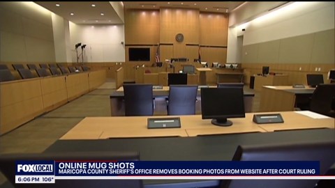 Maricopa County Sheriff's Office will no longer post mug shots on its website