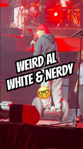 White & Nerdy Pt2 WEIRD AL YANKOVIC June 14, 2026 Louisville KY ​⁠@b‪@bladerope‬WeirdAI