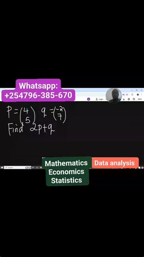 Tutor Nicholus on Instagram: "How to Answer Vector Questions (3 Key Points) Understand the vector – Identify magnitude, direction, and whether it’s in component or graphical form. Use components – Break vectors into i and j (or x and y) components to simplify calculations. Apply the right operation – Add, subtract, or find magnitude/direction using correct vector formulas. Master these steps and vector questions become easy For Online tuition and assignment support Whatsapp: +254796-385-670 or e
