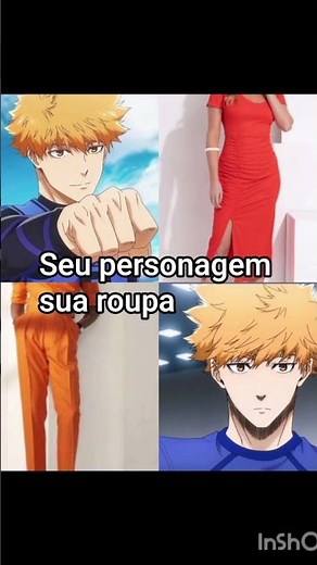 seu personagem sua roupa #bluelock #anime#roupas