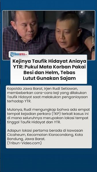 Fakta Kasus Taufik Hidayat: Polisi Ungkap Dugaan Penganiayaan terhadap YTR, Korban Alami Luka Serius