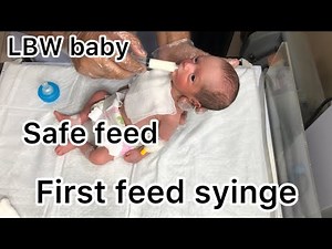 Safe Syringe Feeding & Burping | NICU Baby Care & Initial Assessment"
