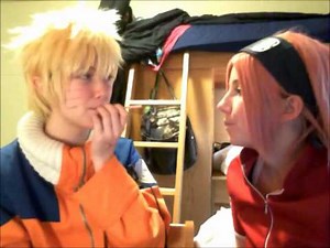 Naruto and Sakura Play "The Pocky Game"!
