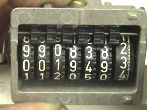 Mechanical Counters, how they work