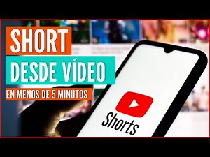 Crea Shorts en YouTube desde tus propios vídeos (sin descargar nada)