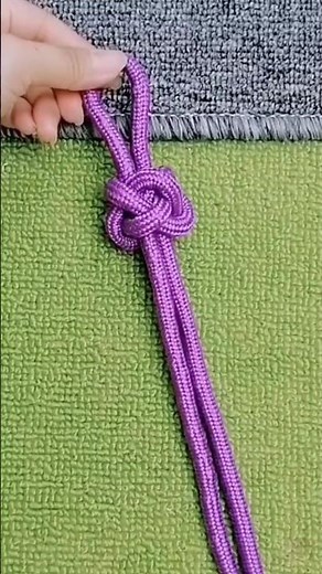 How to Tie a Diamond Knot Step-by-Step Tutorial for Strong & Stylish Knots #knot #ropeknots #shorts