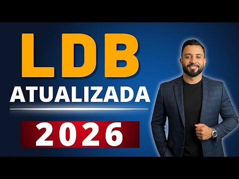 LDB ATUALIZADA 2026 [AULA 01] Concursos para Professor - Lei de Diretrizes e Bases da Educação