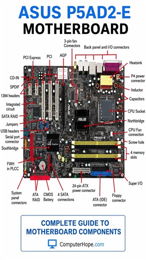 030 🖥️ EVERY MOTHERBOARD COMPONENT EXPLAINED! 🚀