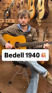 Jonas shows off his favorite guitar right now, the Bedell 1940! Based off a 1940 Martin D-18, this model has a vintage tone with all of the advantages of modern playability and quality! #Bedell1940 #BedellGuitar #AcousticGuitar #NewGuitarModels | The Acoustic Shoppe