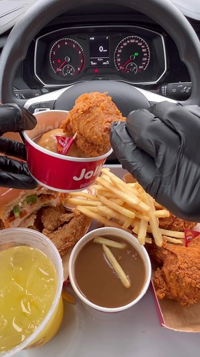 Jollibee Chicken Tenders Mukbang ASMR | Yummy Food Eating Sounds