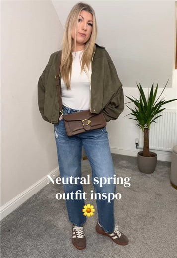 Spring outfits are slowly coming back 🌿 Still a bit chilly some days, so a light jacket and jeans are perfect. Follow for more outfit ideas 🌸 #spring #fashion #2026 #outfit