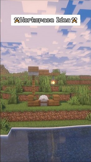 Aesthetic Workspace Idea in Minecraft! 🖥️✨