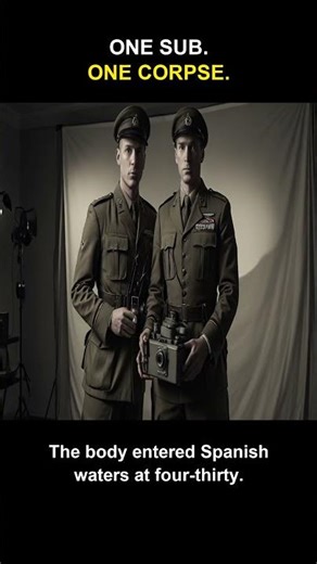 The Submarine That Carried a Dead Man to Spain #Shorts