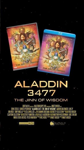 New Trailer | ALADDIN 3477: The Jinn of Wisdom | Available now on Blu-ray and DVD