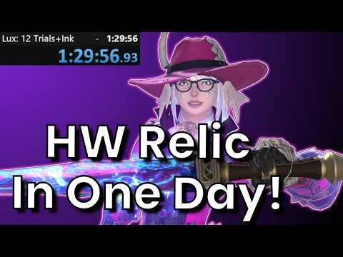 Anima Speedrun: How Fast Can You MAKE and FINISH a HW Relic Weapon?!