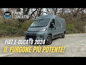 Fiat e-Ducato 2024: più potente, con più autonomia e a caccia di leadership