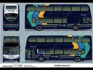 Help yourself by screenshotting and printing these Stagecoach East Midlands paper bus templates!