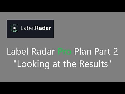 Label Radar Pro Plan Pt. 2 - Was it Worth It?