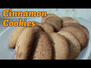 How to make CINNAMON COOKIES at Home Quick and Easy Recipe