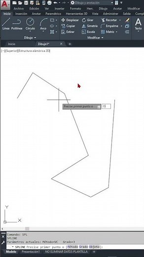 👉 Convert a Polyline to a Spline in AutoCAD