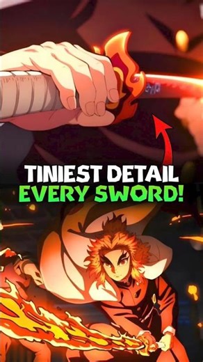 The Tiniest Detail Their Sword Have! Demon Slayer Explained #shorts #demonslayer