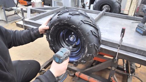 Electric-Hydraulic Dump Trailer for Home Use – Built from Van Lift Components