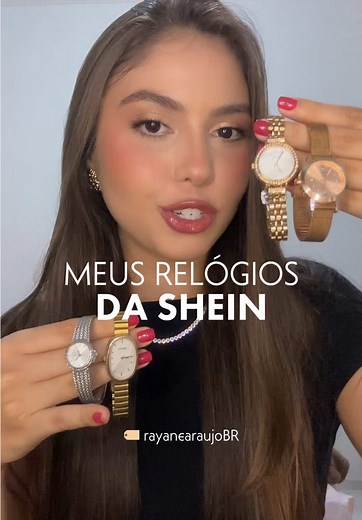 Meus relógios favoritos da SHEIN: dicas e preços