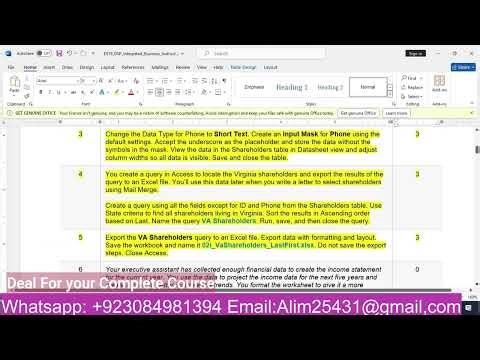 EX19_DSP_Integrated_Business 1.0 | exp19 dsp integrated project | Exp22
