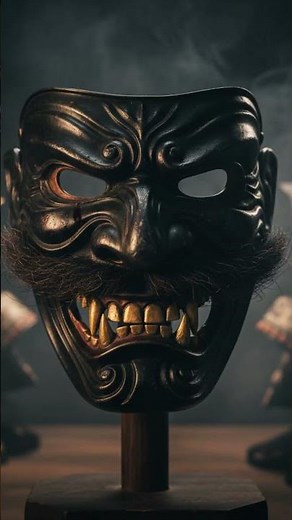 Why Samurai Wore Demon Masks #history #facts #samurai