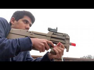 Silent Review of The Cybergun FN Herstal P90 Airsoft Gun - Amazon Palco Sports Airsoft P90