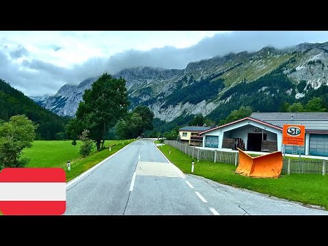Driving in Austria: KAPFENBERG to MARIAZELL amazing scenic drive