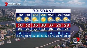 Tomorrow's forecast. www.7News.com.au #qldweather #7News | 7NEWS Brisbane
