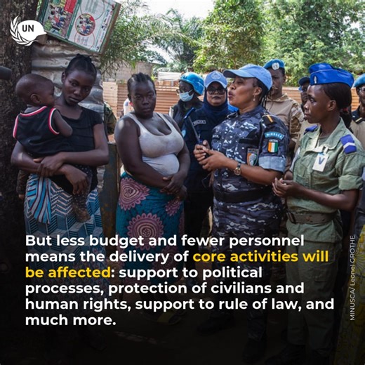 If we don't #InvestInPeace we put thousands of lives at risk. United Nations Peacekeeping is one of the international community’s most cost-effective and proven tools for managing conflict. But financial constraints at the United Nations are forcing peacekeeping missions to reduce their police and military personnel by 25%, along with significant numbers of civilian staff. This impacts all areas of UN Peacekeeping's work. Without adequate funding, peacekeeping missions' simply cannot deliver on 