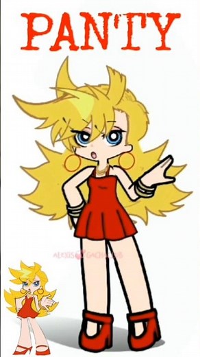 💞PANTY (PANTY & STOCKING) in Gacha Life 2💞 #stocking #gacha #gl2 #shorts #fyp