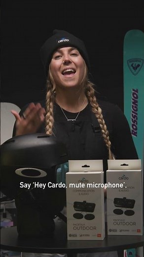 Here’s how to use “Hey Cardo” voice commands with Packtalk Outdoo