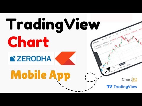 How to use TradingView Chart in Zerodha Kite Mobile App !!