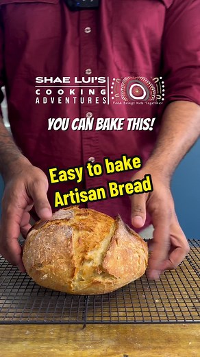 Simple Artisan Bread Loaf Recipe | Easy Homemade Bread Tutorial