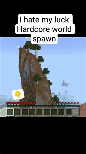 rong spawn #hardcore #minecraft