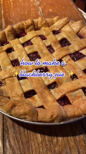 Delicious Blackberry Pie Recipe | Baking Inspiration